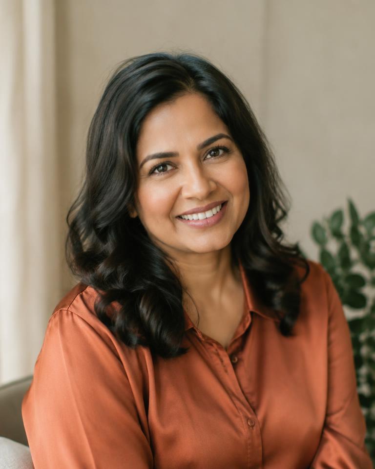 Portrait of Dr. Maya Patel